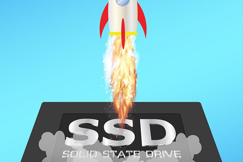 Установите SSD для ускорения ноутбука