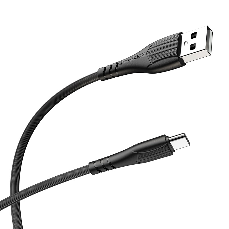 borofone-bx37-wieldy-charging-data-cable-for-usb-c-connectors-black